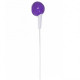 Наушники KOSS KEB6i Violet, микрофон на шнуре, 60-20.000 Гц, 32 Ом, 106 дБ